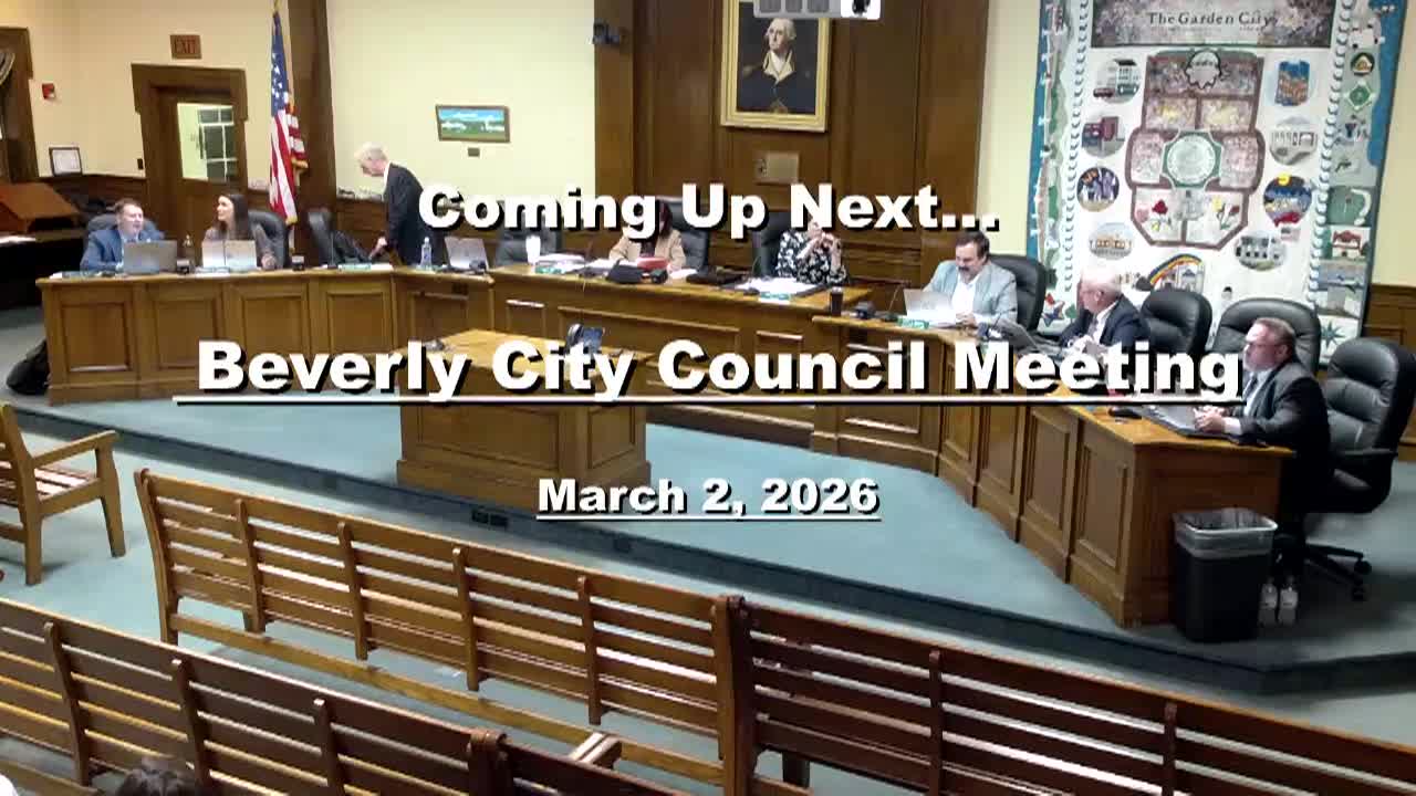 City Council Meeting: 3-2-26